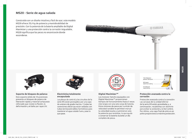 Yamaja. Motores Fuera Borda Gama Portail